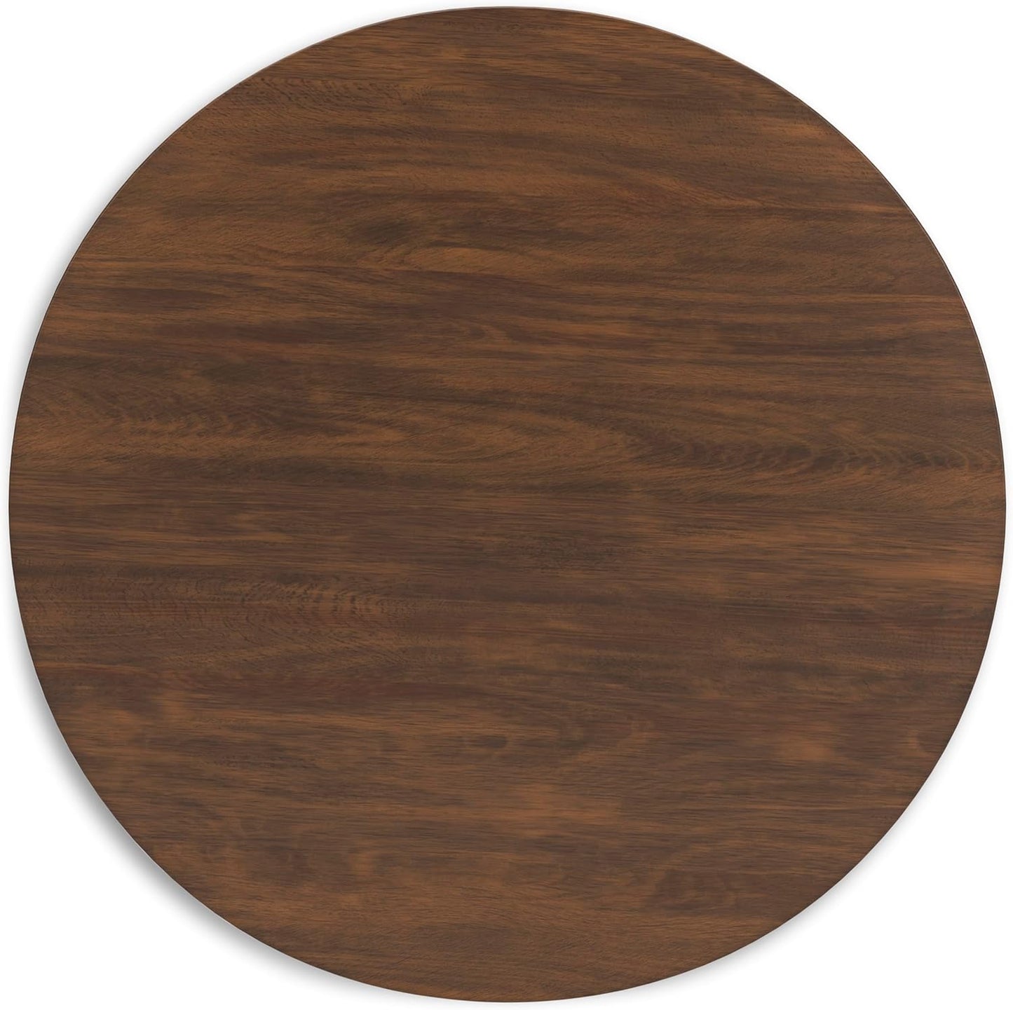 Lyncott Traditional round Dining Room Table, Seats up to 4, Brown