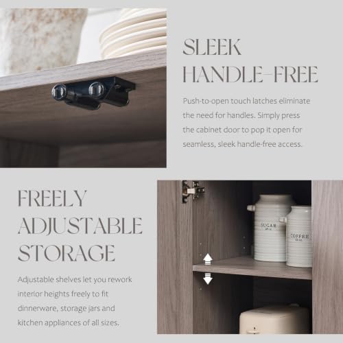 Sideboard Buffet Cabinet with Storage, view 7