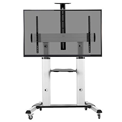 VIVO Ultra Heavy Duty Mobile 32 to 100 inch TV Stand for Flat Screens, view 2