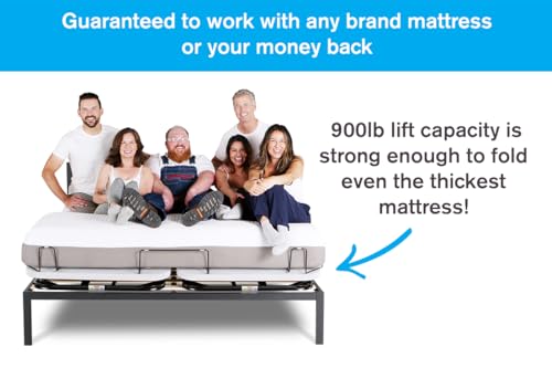 PowerLayer Ultra-Slim Adjustable Bed Frame (King Frame Only), view 8