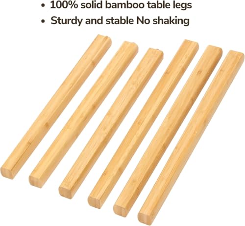 Bamboo Nesting Triangle End Table,Set of 2 Side Table Modern Minimalist Coffee Table for Living Room (Walunt)