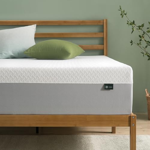 Queen green tea memory foam mattress in a box, view 7