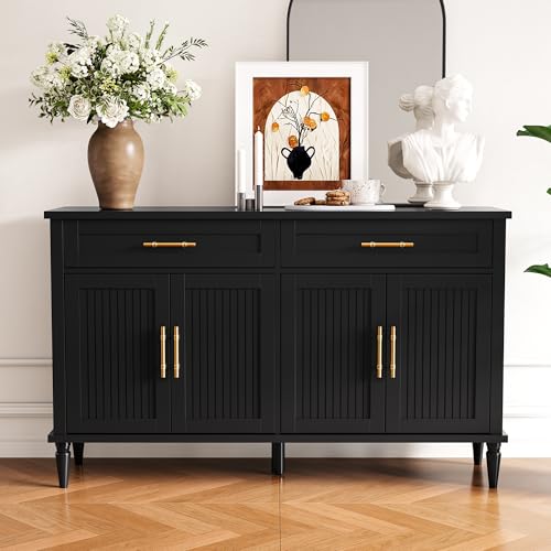 58 Inch Sideboard Buffet Cabinet with Storage, view 2