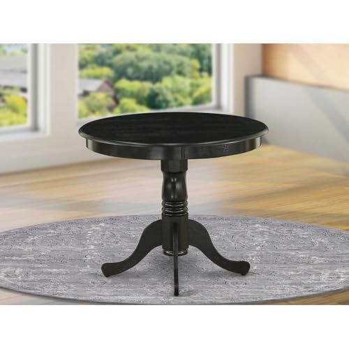 Round Wood Dining Table, view 2