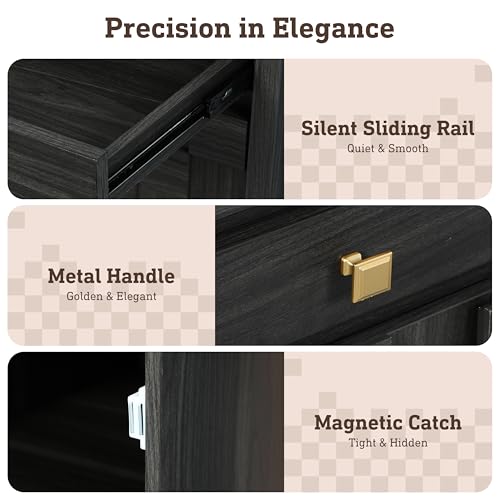 58" Executive Desk with Drawers, view 8