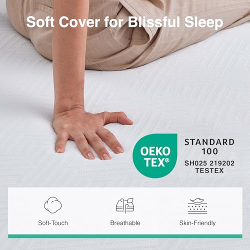 10 Inch Mattress Full, Gel Full Memory Foam Mattress in a Box, view 7