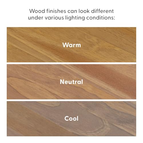 Forma Console Table, 46 Inch, Solid Wood Sofa Table, Entryway Table for Hallway, Narrow Behind The Couch Table, Console Tables for Entryway, Living Room, Foyer, Easy Assembly, Pecan