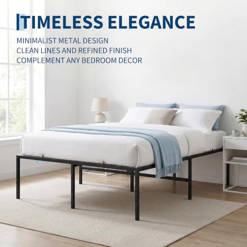 Heavy-Duty Metal Platform Bed Frame, view 8