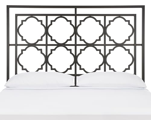SAFAVIEH Home Collection Silva Gunmetal Headboard, Full, view 2
