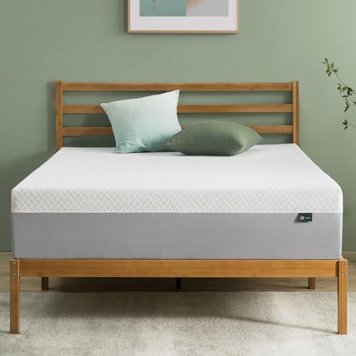 Queen green tea memory foam mattress in a box, view 2