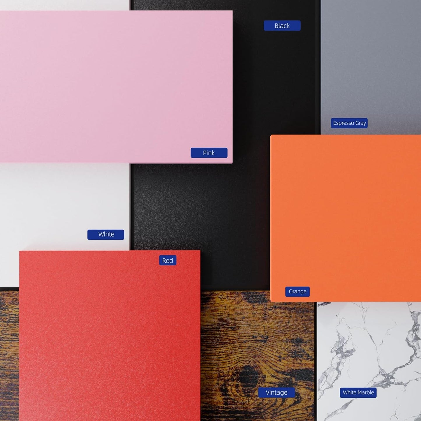 47 Inch Small Computer Desk with Monitor Stand, Simple Office Desk with Headphone Hook for Small Spaces, Kids Study Writing Table for Bedroom, Black