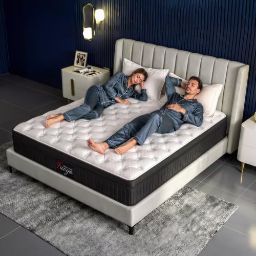 14 Inch King Size Mattress, Comfort Hybrid Mattress for All Sleepers, view 8