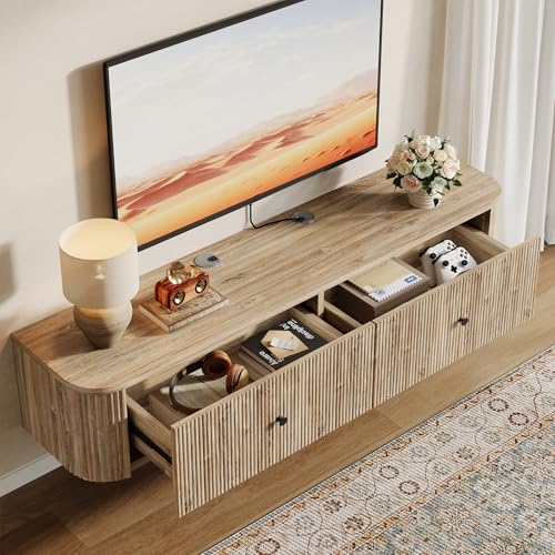 Floating TV Stand Wall Mounted, view 7