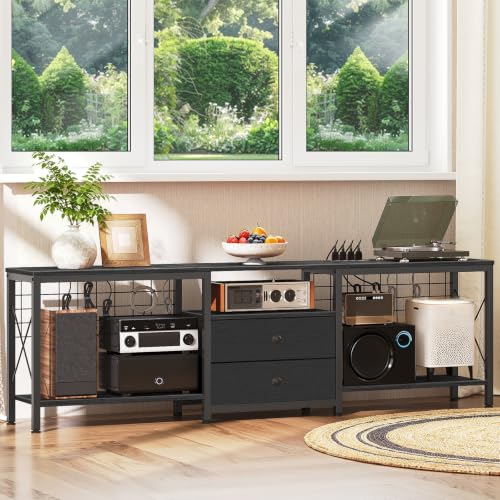 TV Stand with Power Outlet Up to 75 Inch, view 7
