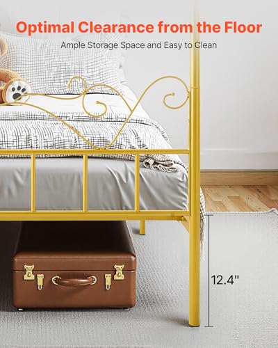 Canopy Bed Frame Queen Size, view 8