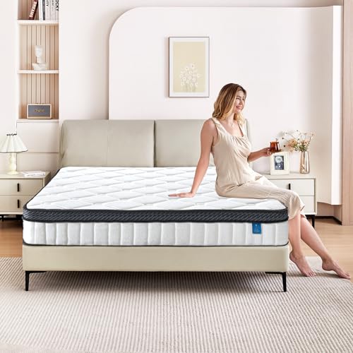 Queen Mattress 12 inch 80"*60"*12" Boxed Gel Memory Foam Mattress Individually, view 2