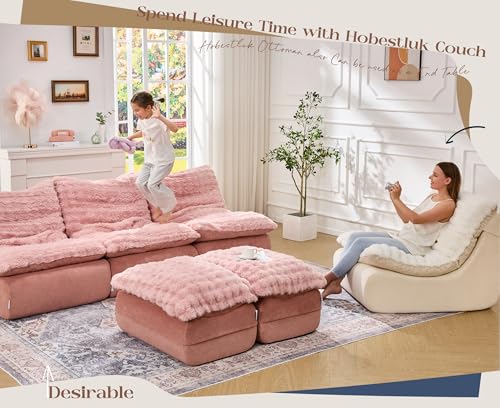 Small Couch Sofa Chaise Lounge Chair Recliner Chair with Footrest, view 7