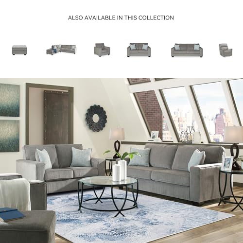 Signature Design by Ashley Altari Modern Chair, Light Gray