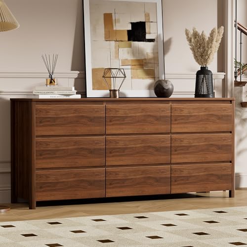 63" Mid-Century Modern Dresser for Bedroom, view 8