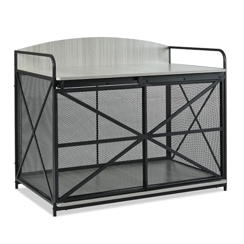 42.8" Heavy Duty Dog Crate Furniture, view 8