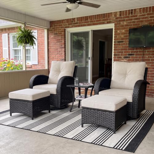 5 Pieces Outdoor Patio Furniture Set, view 2
