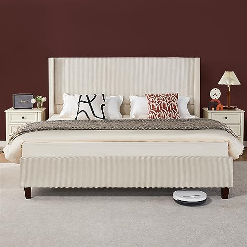 Queen Size Platform Bed Frame, view 2