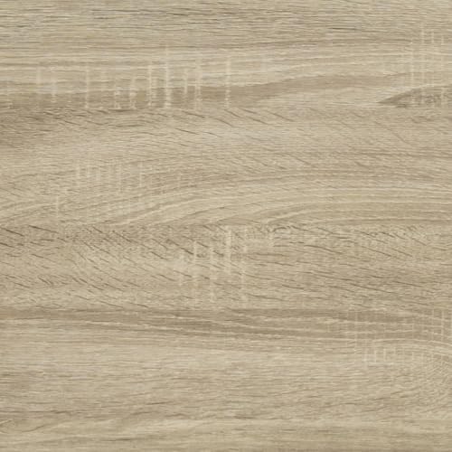 Safavieh Home Collection Etro Retro Mid-Century Light Oak and Black Wood Console