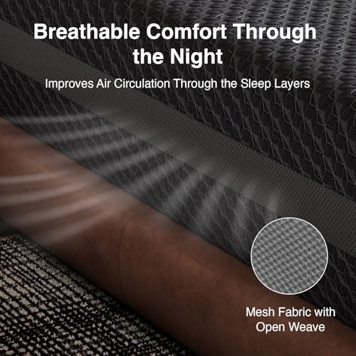 12 Inch King Size Gel Memory Foam Mattress for Ergonomic Comfort, view 7