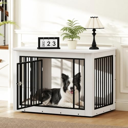 38 Inch Dog Crate Furniture for Medium and Large Dogs, view 8