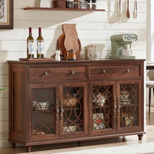 Farmhouse Sideboard Buffet Cabinet with Storage, view 2