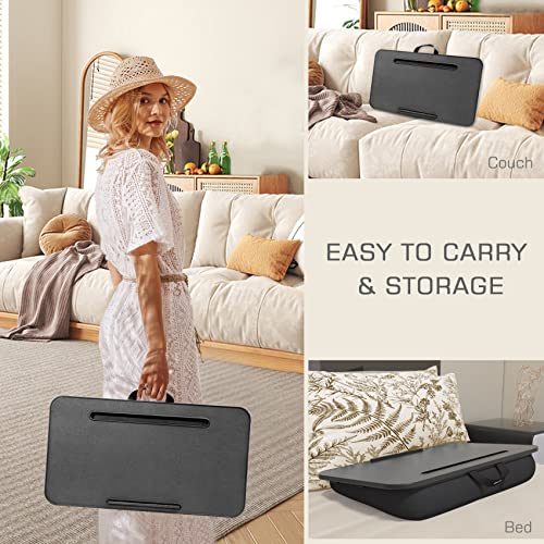 Lap Desk with Cushion, Fits up to 17 inch Laptop, Pillow Designed, view 7