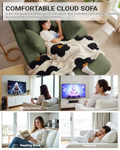 50 Inch Oversized Chaise Lounge Chair Indoor, view 7
