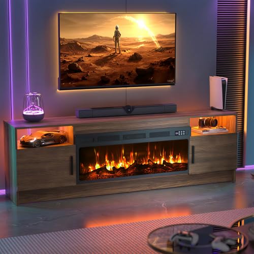 TV Stand with Fireplace, view 8