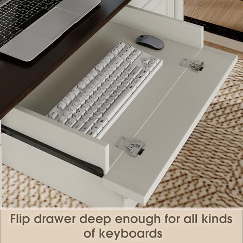 61.85″ Executive Desk with Roman Column Design, view 8