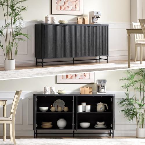 Sideboard Buffet Cabinet with Storage, view 7