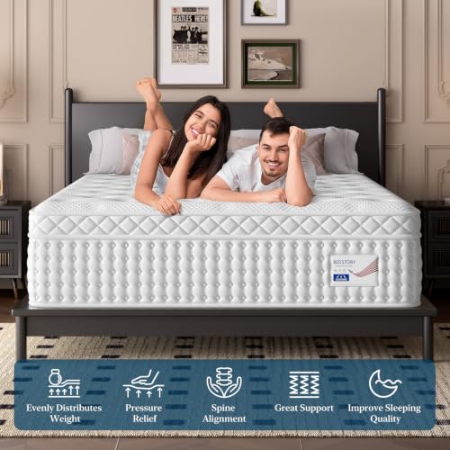 14 Inch Medium Firm Queen Mattress, view 8