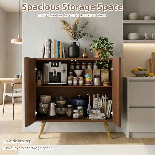 DHZ Fluted Sideboard Buffet Cabinet, view 7