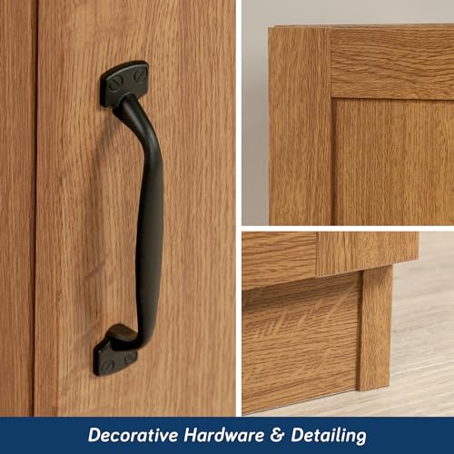 Miscellaneous Storage Cabinet/ Pantry cabinets, Highland Oak finish