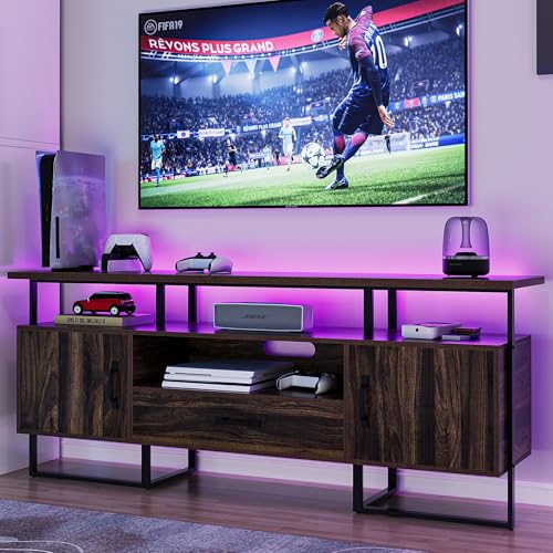 70 Inch Industrial TV Stand for TVs Up to 75", view 8