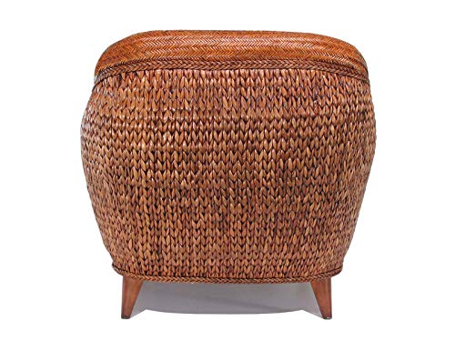 Rattan and Hyacinth Living Room Furniture Lounge Club Chair (#1562-MS)