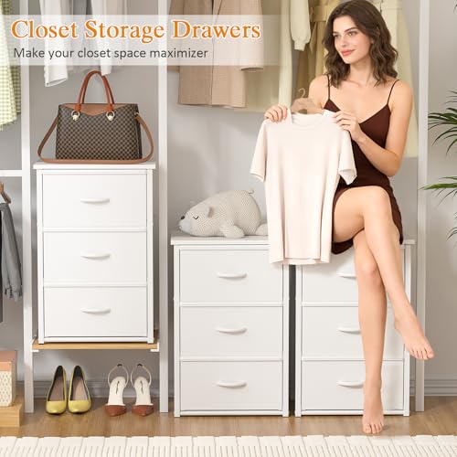 2-Pack Stackable Storage Drawers (6 Drawers Total), view 7