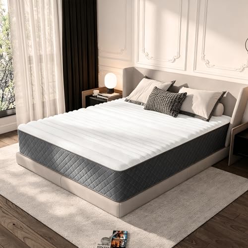 Twin Size Mattress, Hybrid Twin Mattress 12 Inch Medium Firm, view 8