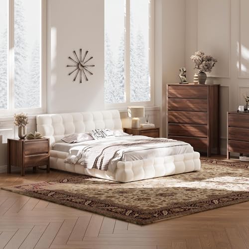 Walnut 3-Piece Bedroom Set, 6-Drawer Dresser & 2-Drawer Nightstands, view 7