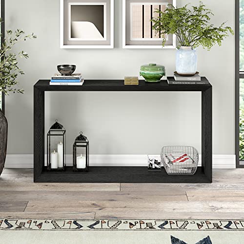 Osmond Console Table, 55" Wide,Grey,Black