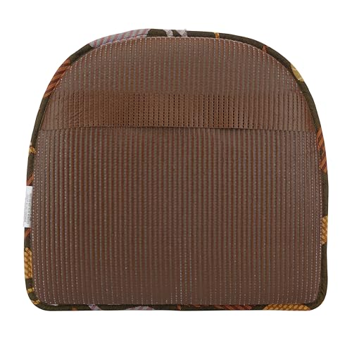 Raindrop The Gripper Non Slip Chair Cushions, Soft & Comfortable Seat Pad, Sitting Pillow for Kitchen, Dining or Office, 2 Count (Pack of 1), Cats