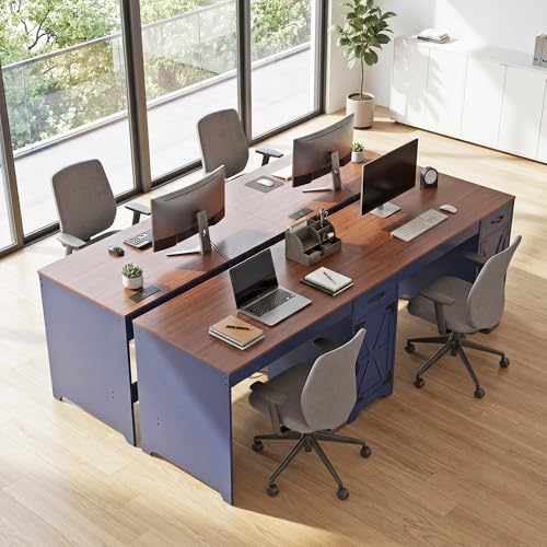 43" Farmhouse Desk with Power Outlet, view 8