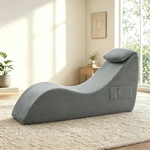 Yoga Chair Lounge for Adult, Yoga Lounge Chair,Ergonomic Chaise Lounge Chair, view 2