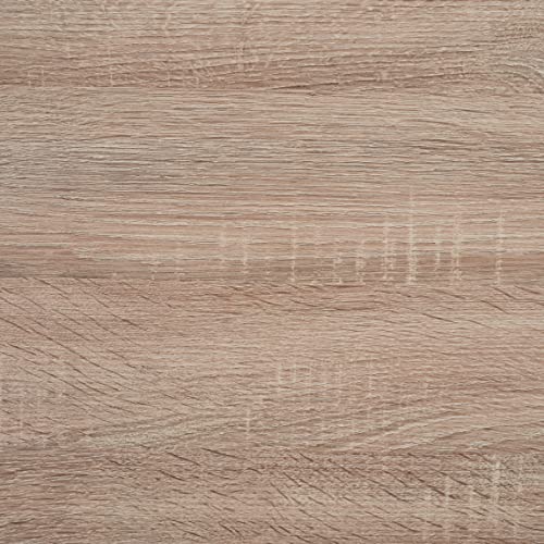 Safavieh Home Collection Deion Retro Mid-Century Light Oak and Black Wood Coffee Table