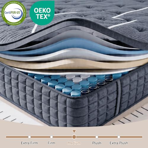 King Size Mattress, 12 Inch King Mattress in a Box, view 7