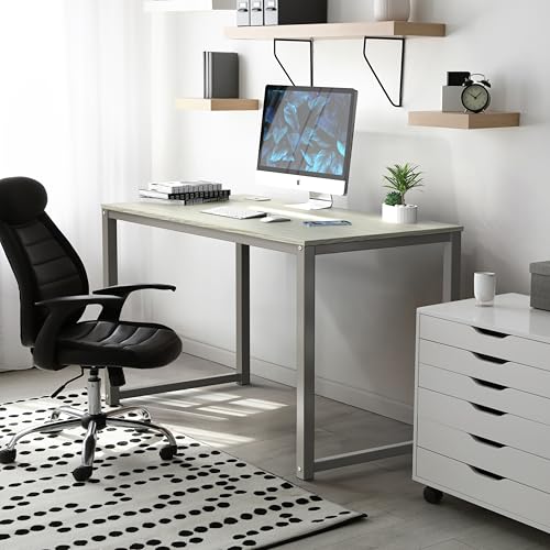 48-Inch Commercial-Grade Office Computer Desk, Maple, view 8